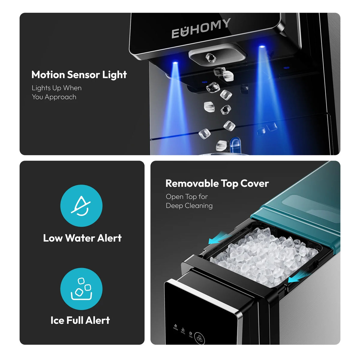 Euhomy Jet SE Nugget Ice Maker Dispenser