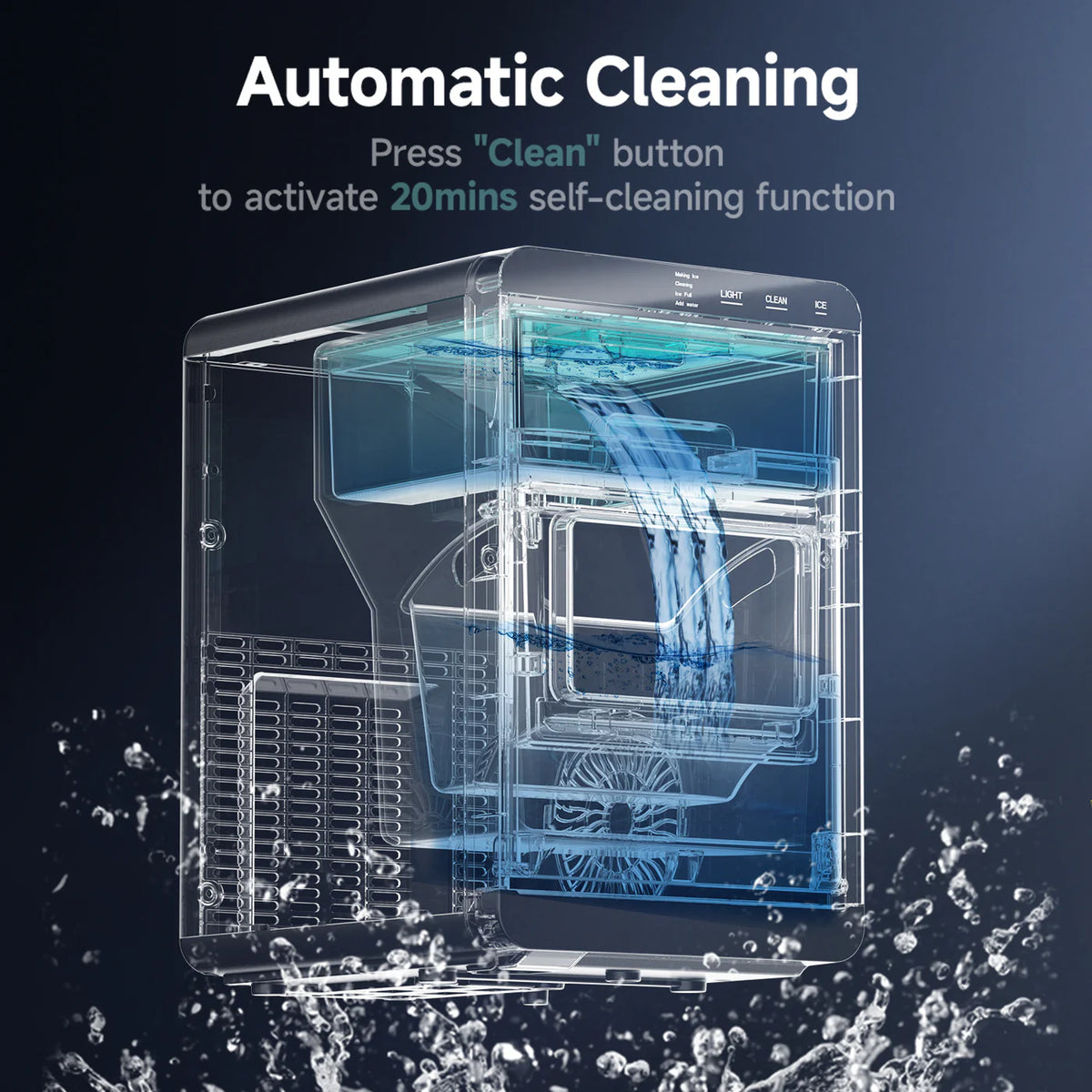 Euhomy Pearl L1 Plus Nugget Ice Maker